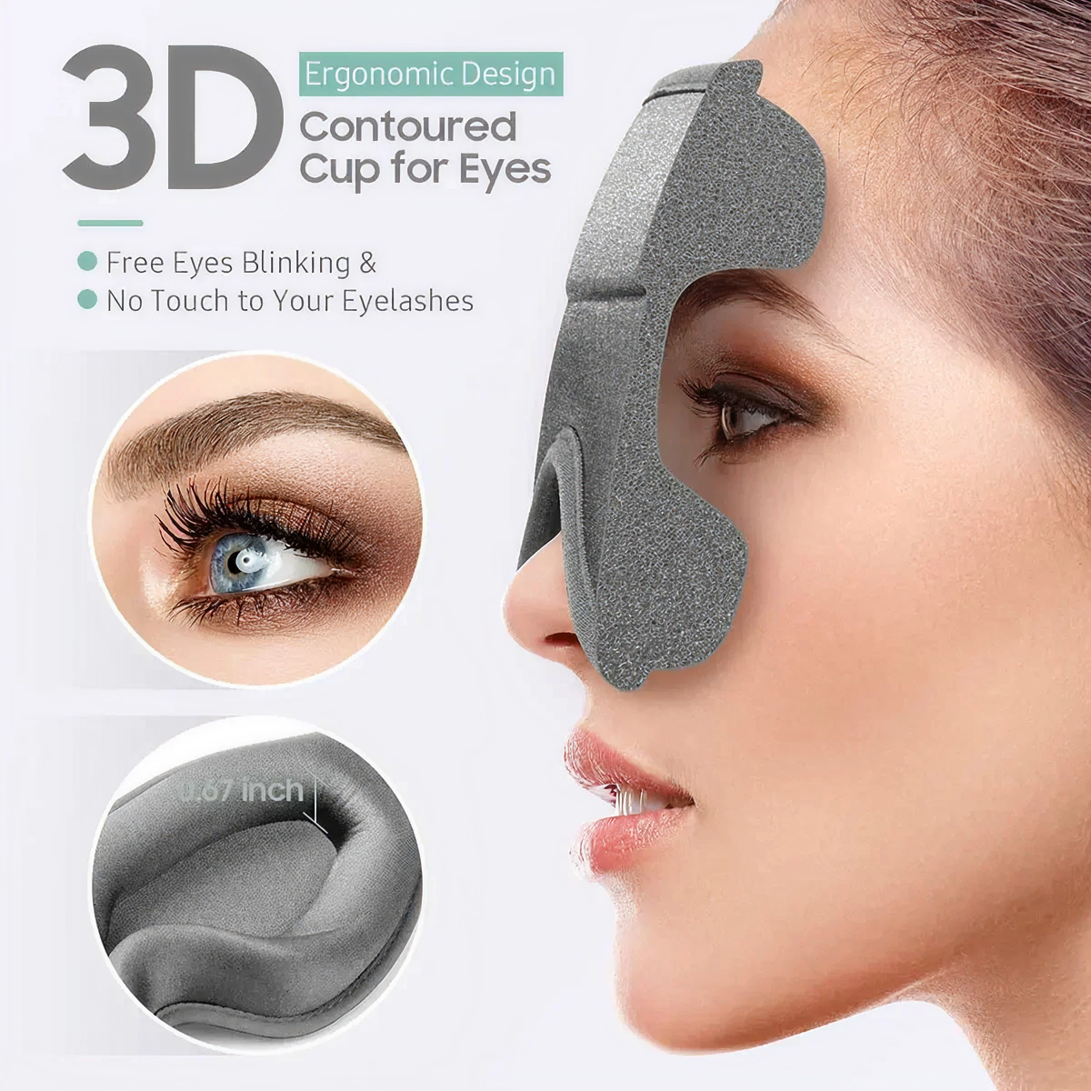 LunaSilk 3D Sleep Mask