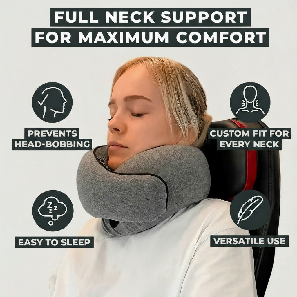 CloudNest 360° Travel Pillow