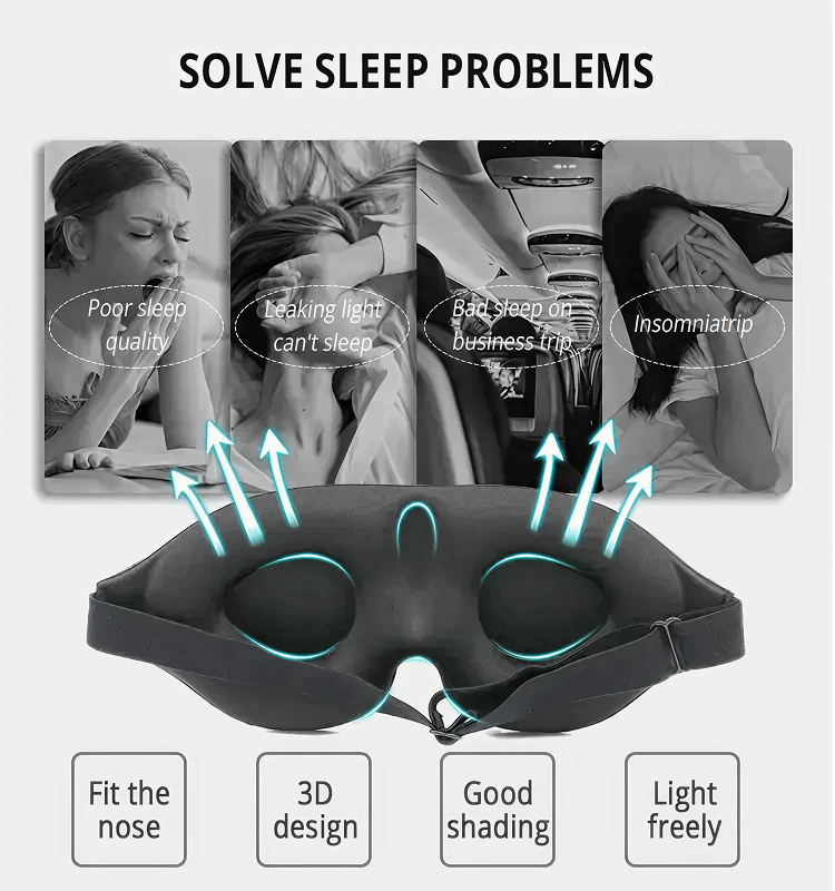 LunaSilk 3D Sleep Mask