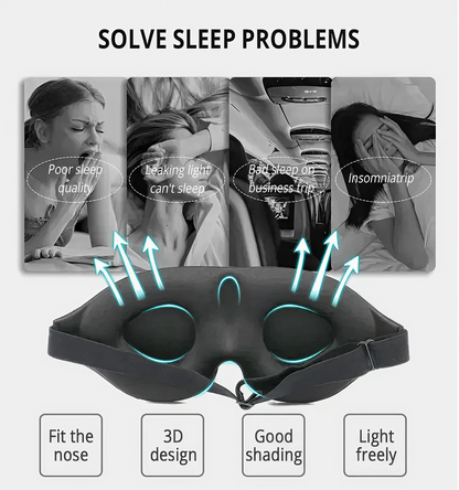 LunaSilk 3D Sleep Mask